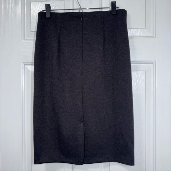 NWT Philosophy stretch pencil skirt in dark grey - Picture 2 of 5